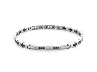 Bracciale 4US: Cesare Paciotti Uomo Autunno Inverno 24 in Acciaio 4UBR6931 - 4UBR6931